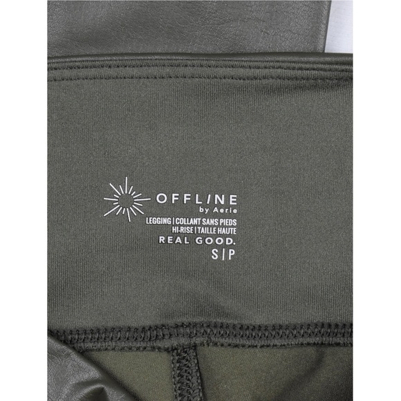 OFFLINE By Aerie Real Luxe Faux Leather Leggings - Picture 6 of 8